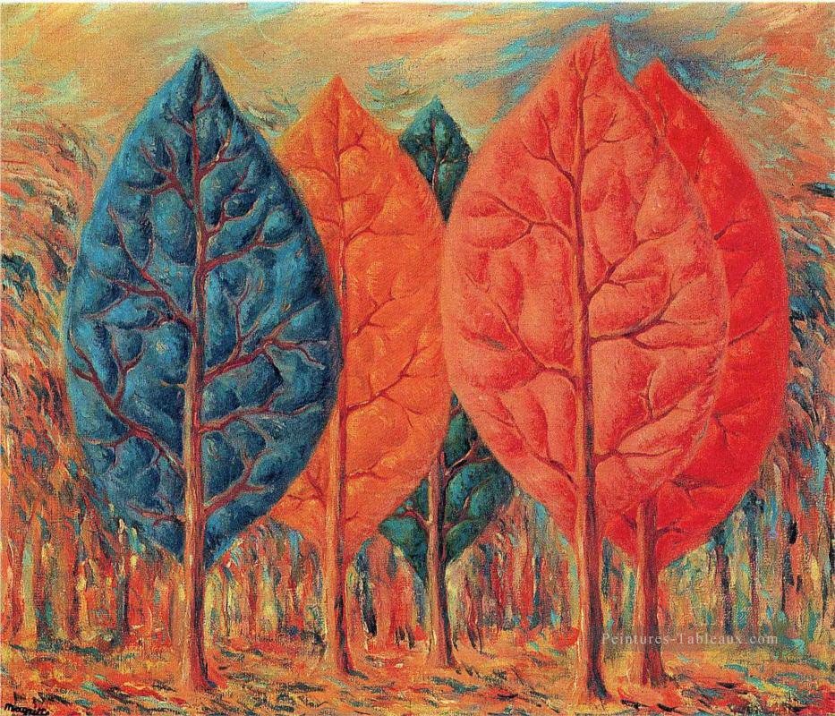 the fire 1943 Rene Magritte Oil Paintings
